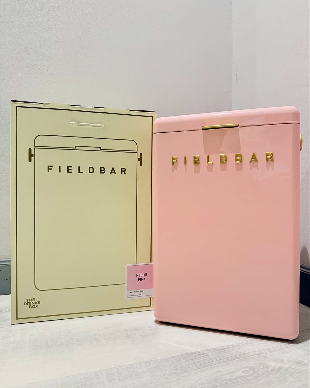 10L Nellie Pink Filed Bar Drink Box