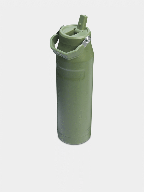 Stanley IceFlow Flip Straw 2.0 1.06L Dried Pine Bottle - Image 2