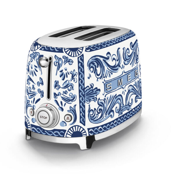 Toaster | No. of slices: 2 | Decorated / Special Blu Mediterraneo - Image 2