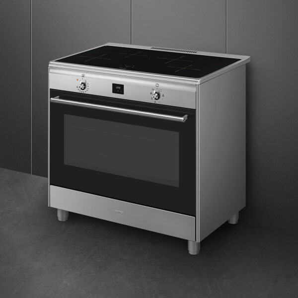 Cooker with Induction Hob | Stainless steel - Image 2