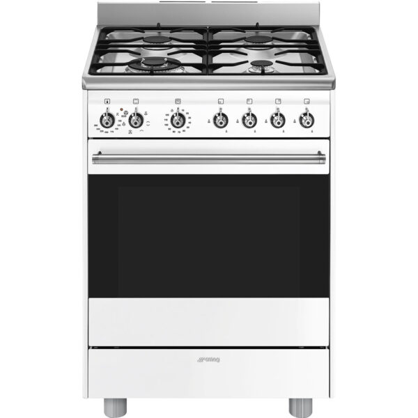 Cooker with Gas Hob | White