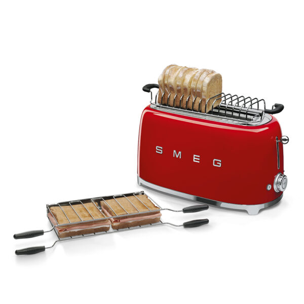 Toaster | No. of slices: 4 | Red - Image 4