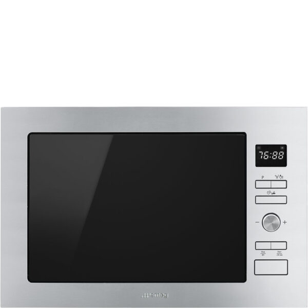 Microwave | Selezione | Built-in | Microwave with grill | Stainless steel