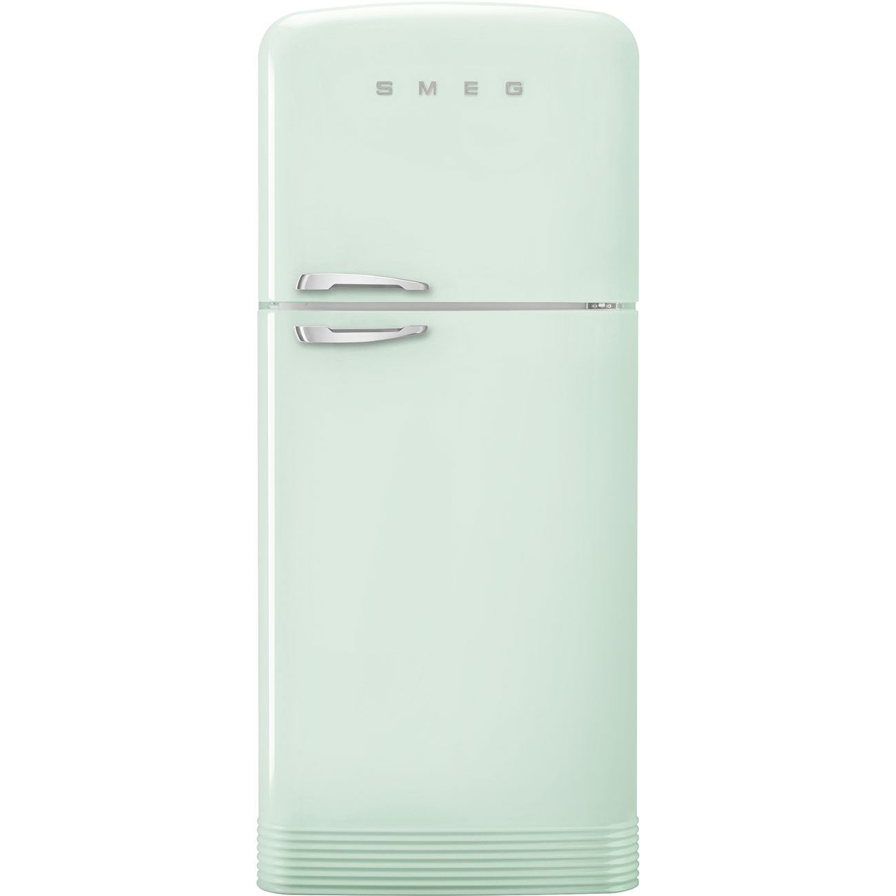 Pastel Green Smeg Standing Refrigerator
