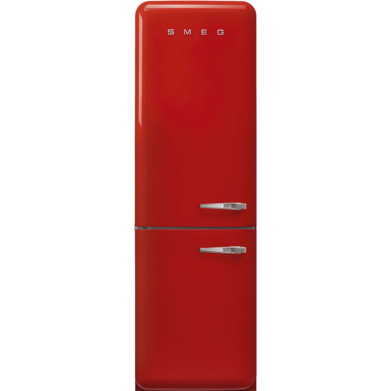 Red Smeg Standing refrigerator FAB30RRD