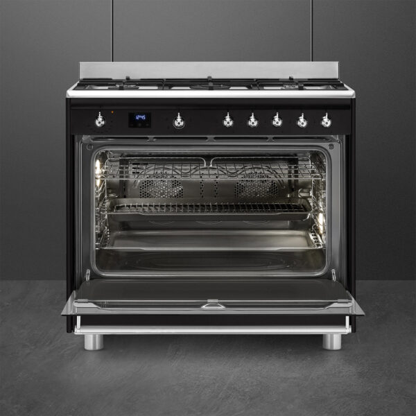 Cooker with Gas Hob | Black - Image 2