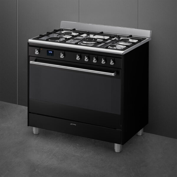 Cooker with Gas Hob | Black - Image 3
