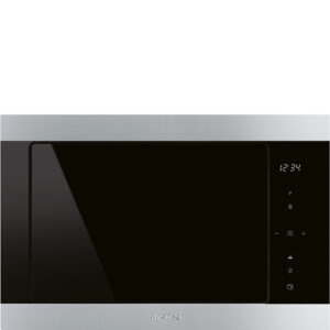 Stainless Smeg Microwave with grill