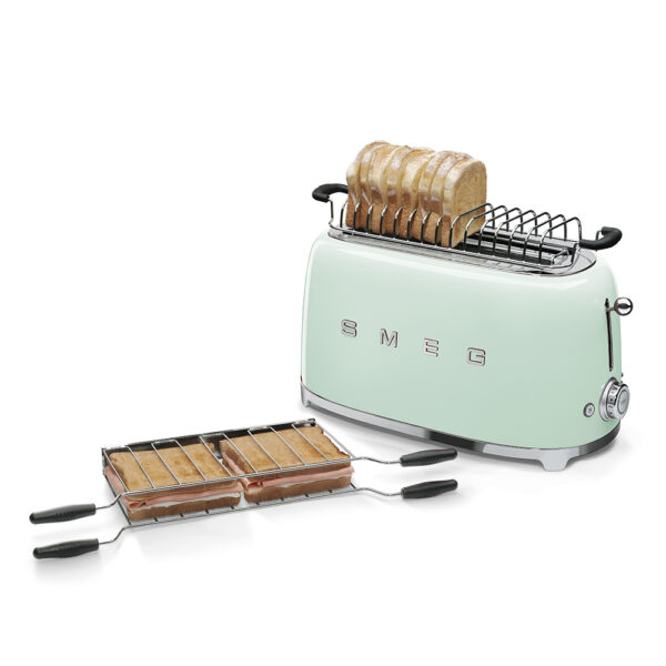 Toaster | No. of slices: 4 | Pastel green - Image 2