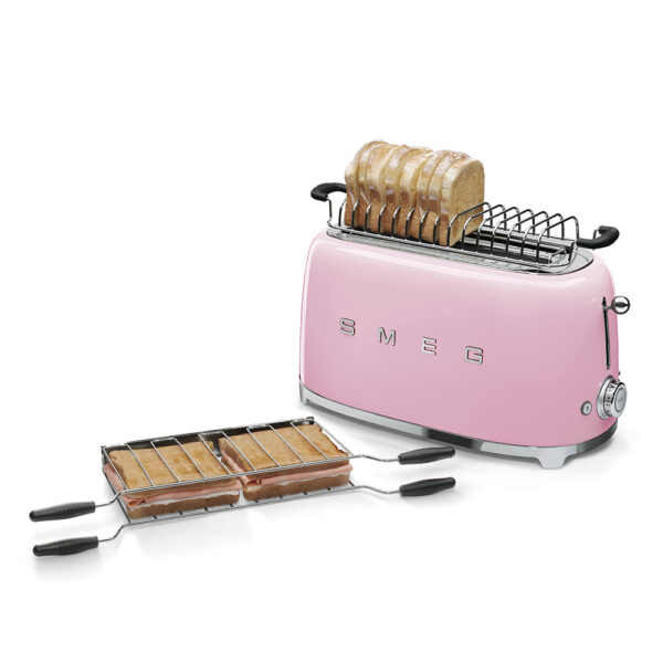 Toaster | No. of slices: 4 | Pink - Image 2
