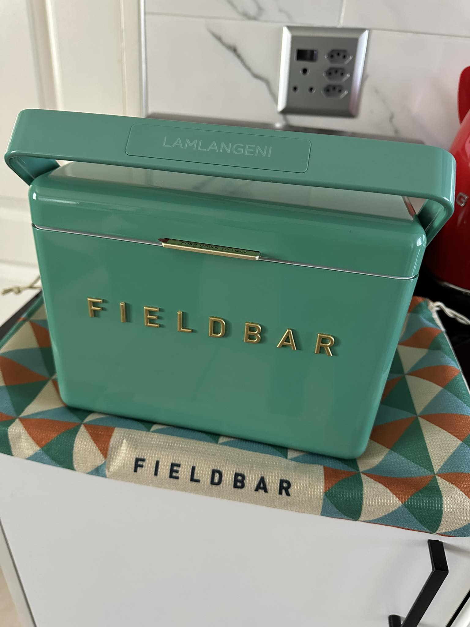 Mini Fieldbar Parisian Green Cooler