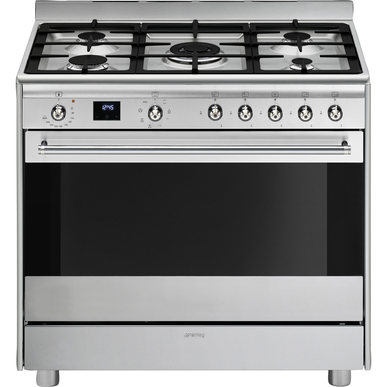 Smeg SSA91MAX2 Classica 90cm Gas Cooker – Stainless Steel