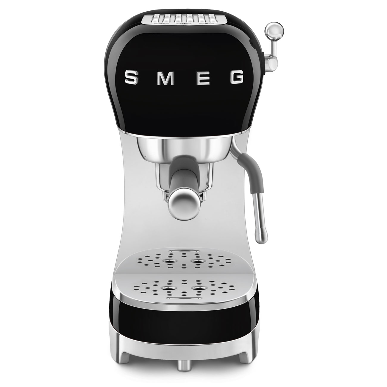 Smeg ECF02BLEU Espresso Manual Coffee Machine 50's Style Black South Africa