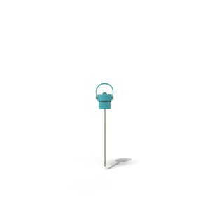 Fieldbar Bottle Sip Lid and Straw Bazaruto Blue - view 1