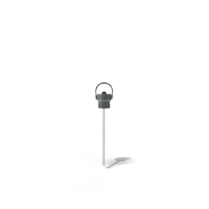 Fieldbar Bottle Sip Lid and Straw Oyster Grey - view 1