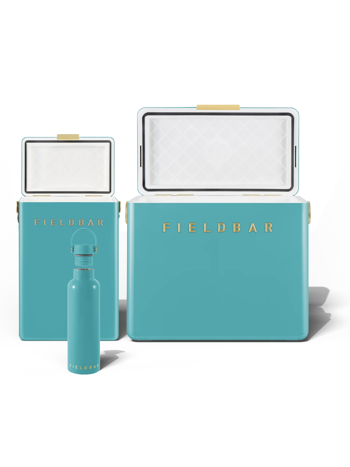Fieldbar Cooler Box Set and Field Bottle Bazaruto Blue - view 2