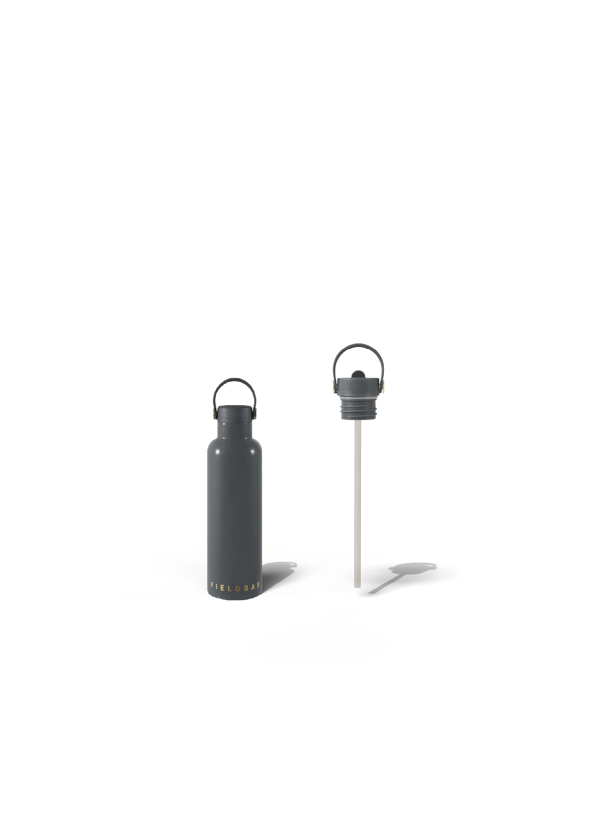 Fieldbar Cooler Box Set and Field Bottle Oyster Grey - view 3