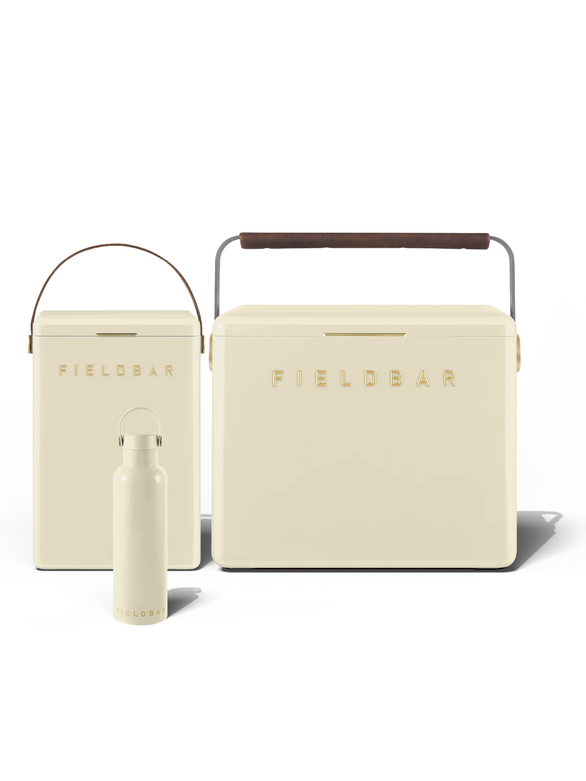 Fieldbar Cooler Box Set and Field Bottle Safari White - view 1