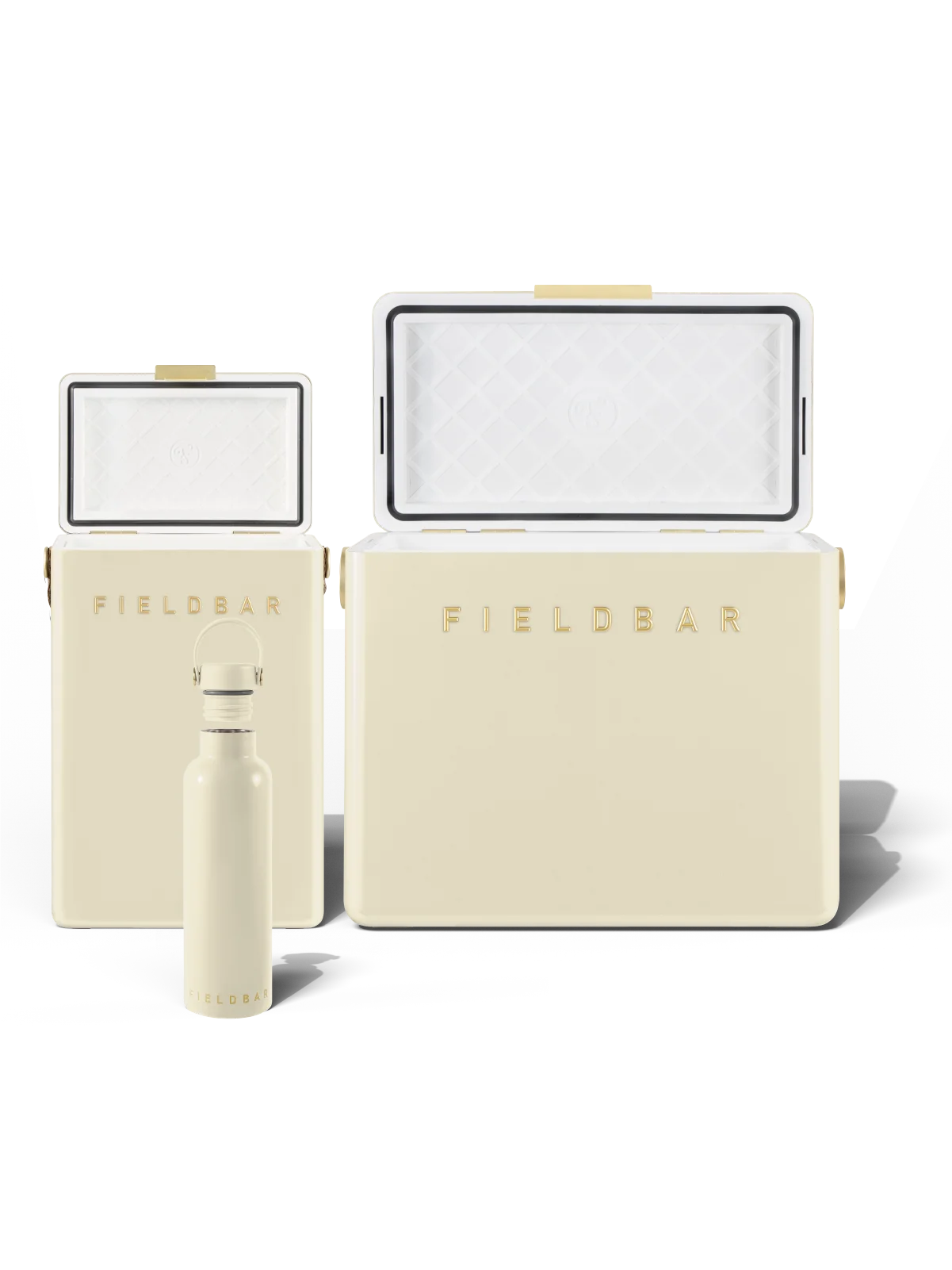Fieldbar Cooler Box Set and Field Bottle Safari White - view 2