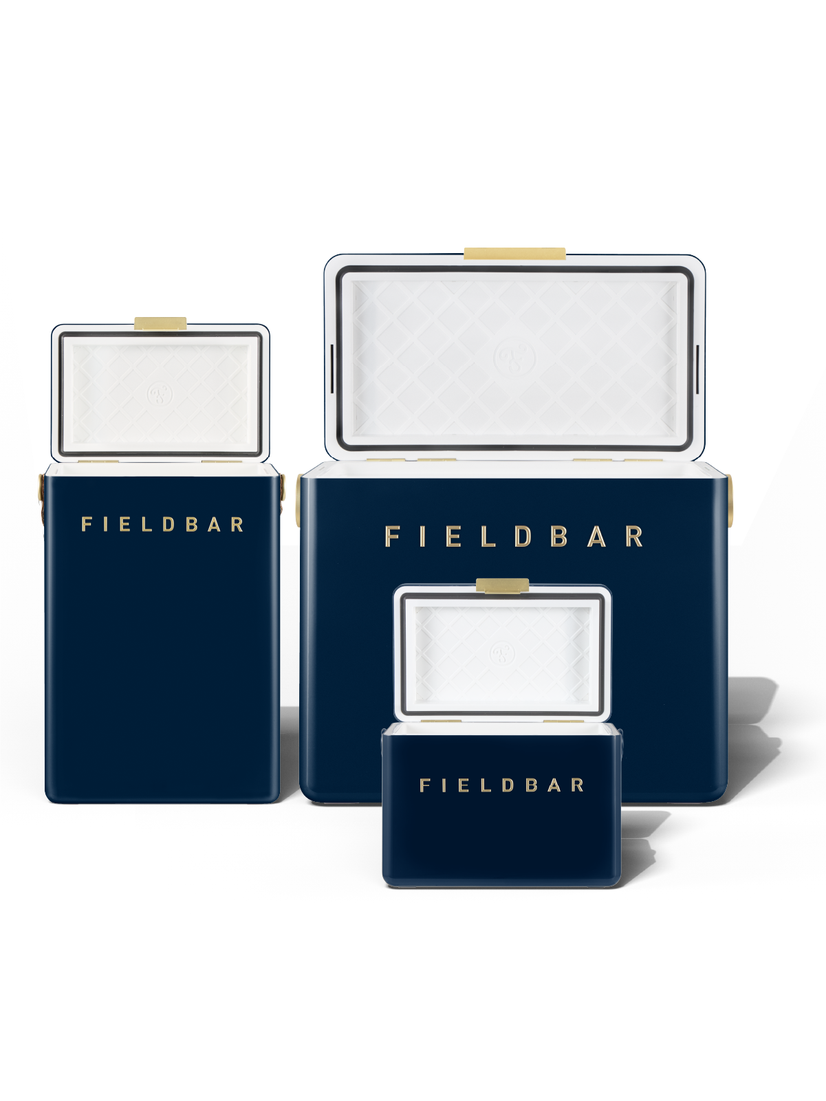 Fieldbar Cooler Box Trio 4L 10L 24L Sea Boat Blue - view 2