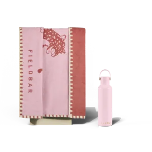 Fieldbar Field Bottle and Towel Set Nellie Pink - view 1