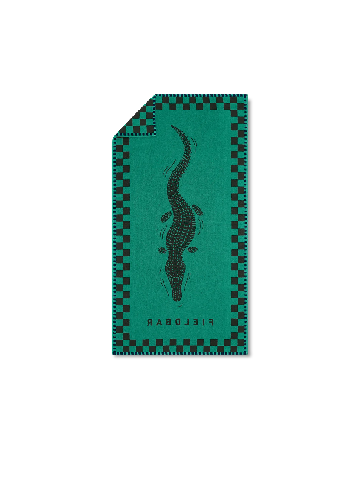 Fieldbar Seabed Beach and Bath Towel Parisian Green - view 2