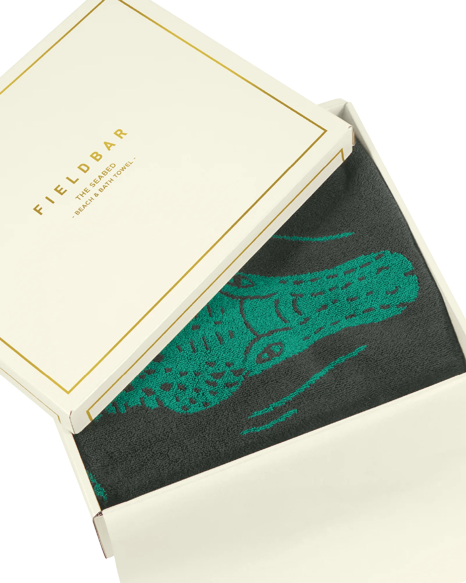 Fieldbar Seabed Beach and Bath Towel Parisian Green - view 4