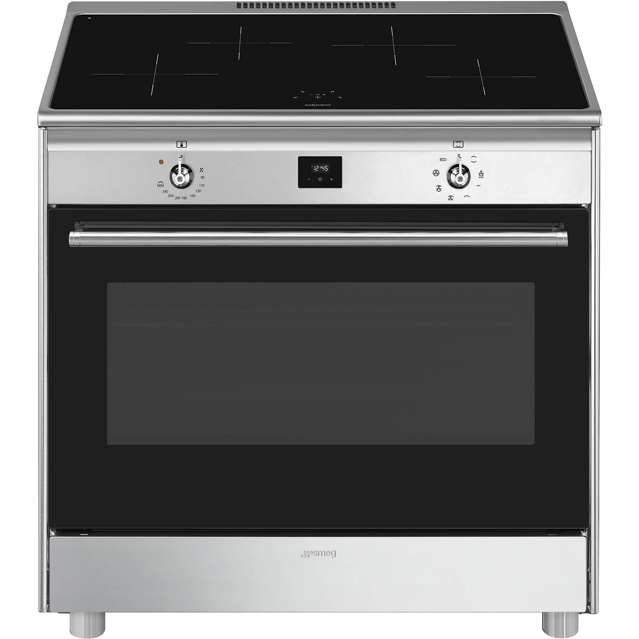 Smeg CG90CIXT Classica 90cm Induction Cooker – Stainless Steel