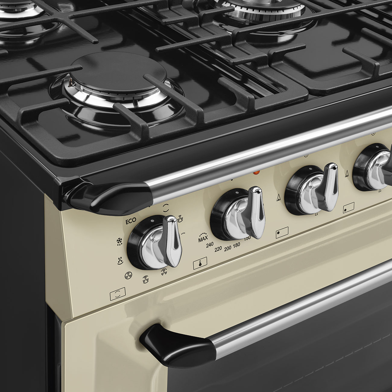Smeg TR90GMP Victoria 90cm Gas Cooker – Cream