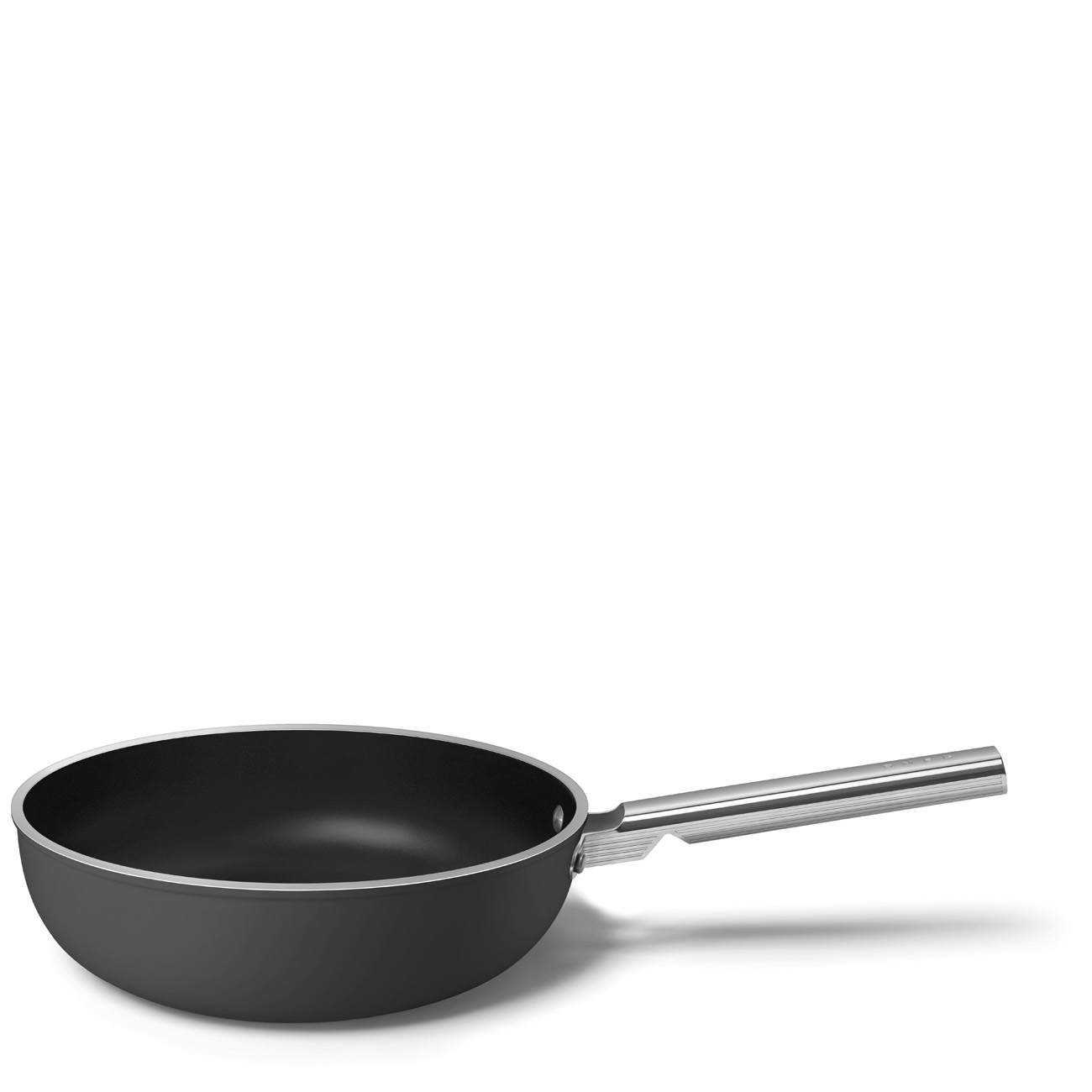 Smeg WOF3002BLM 30cm Non-Stick Wok - Black - view 2
