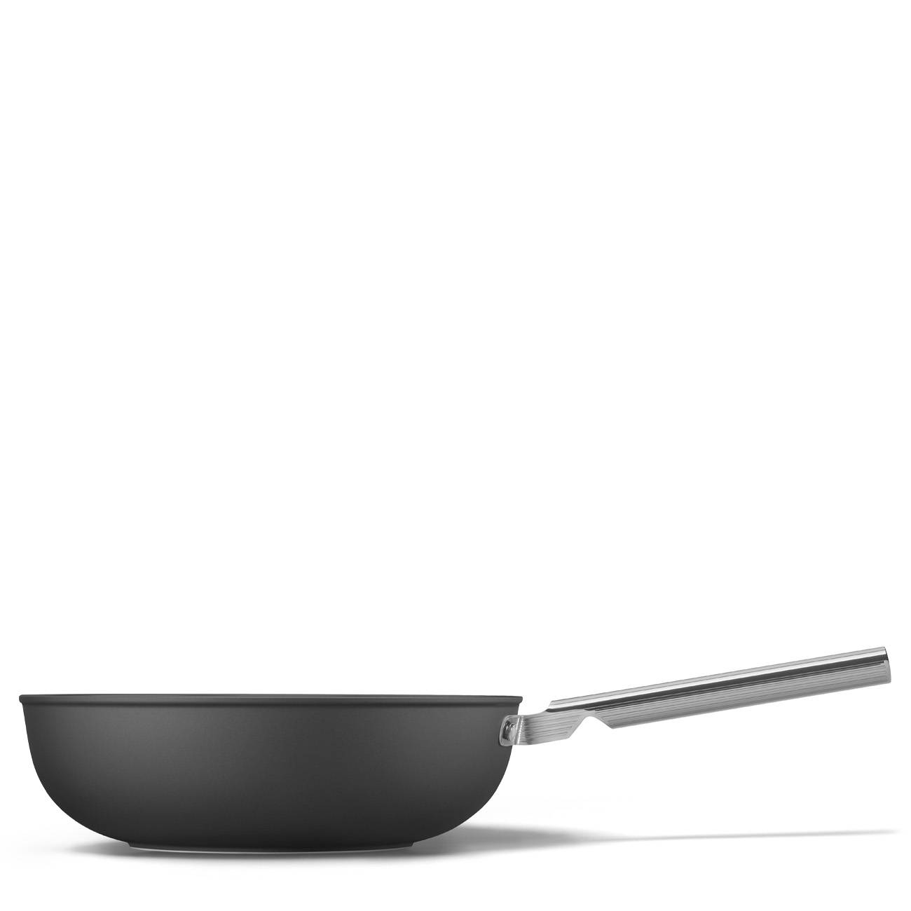 Smeg WOF3002BLM 30cm Non-Stick Wok - Black