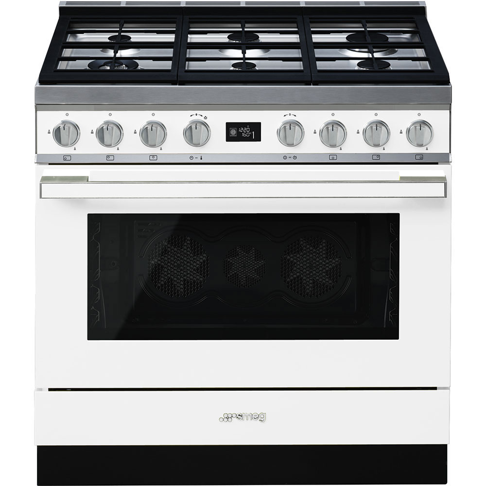 Smeg CPF9GPWH Portofino 90cm Gas Cooker – White