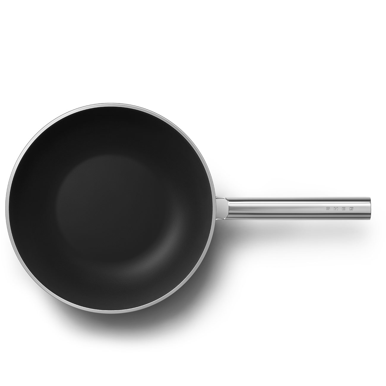 Smeg WOF3002CRM 30cm Non-Stick Wok - Cream - view 5