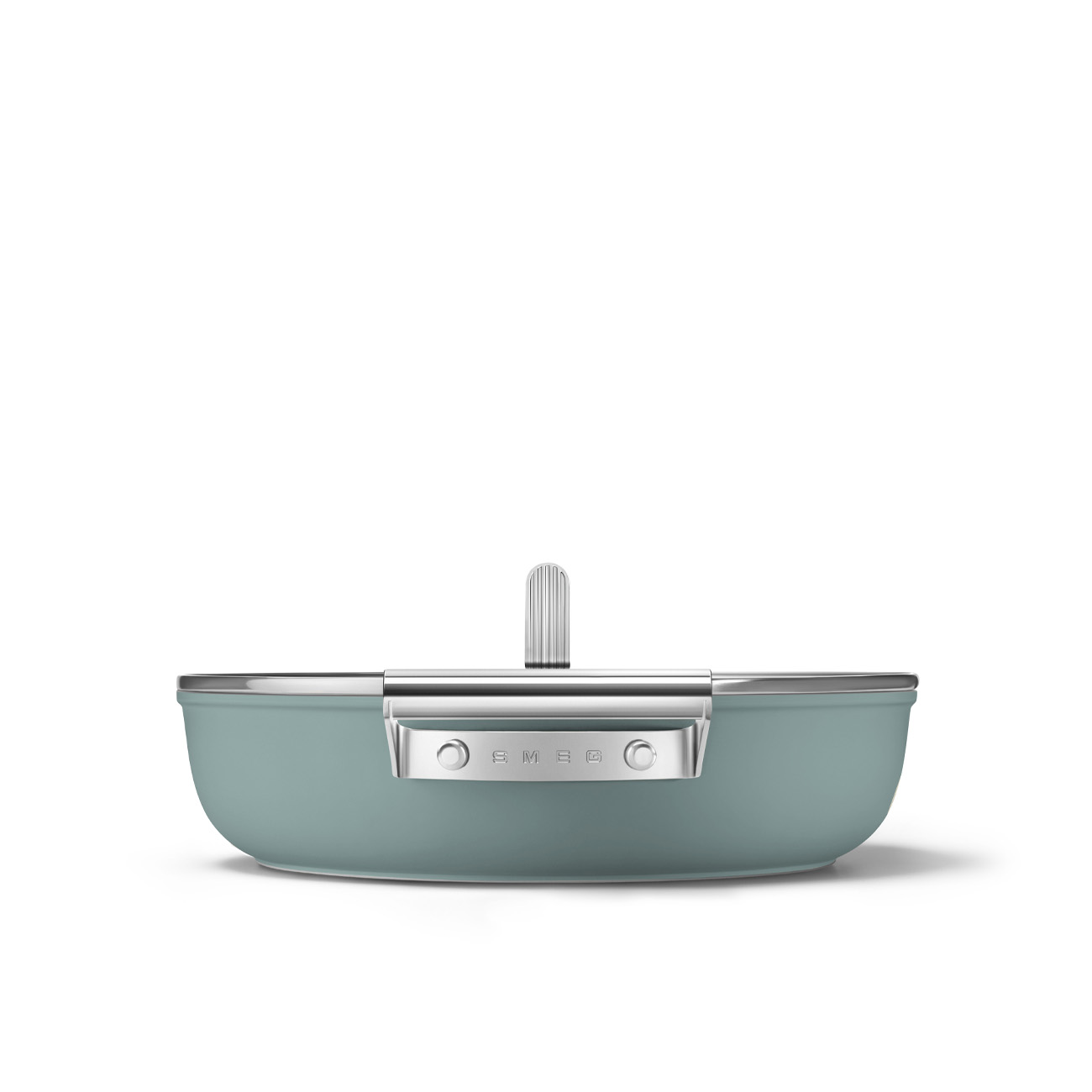 Smeg DPF2812EGM 28cm Non-Stick Deep Pan - Emerald Green - view 3