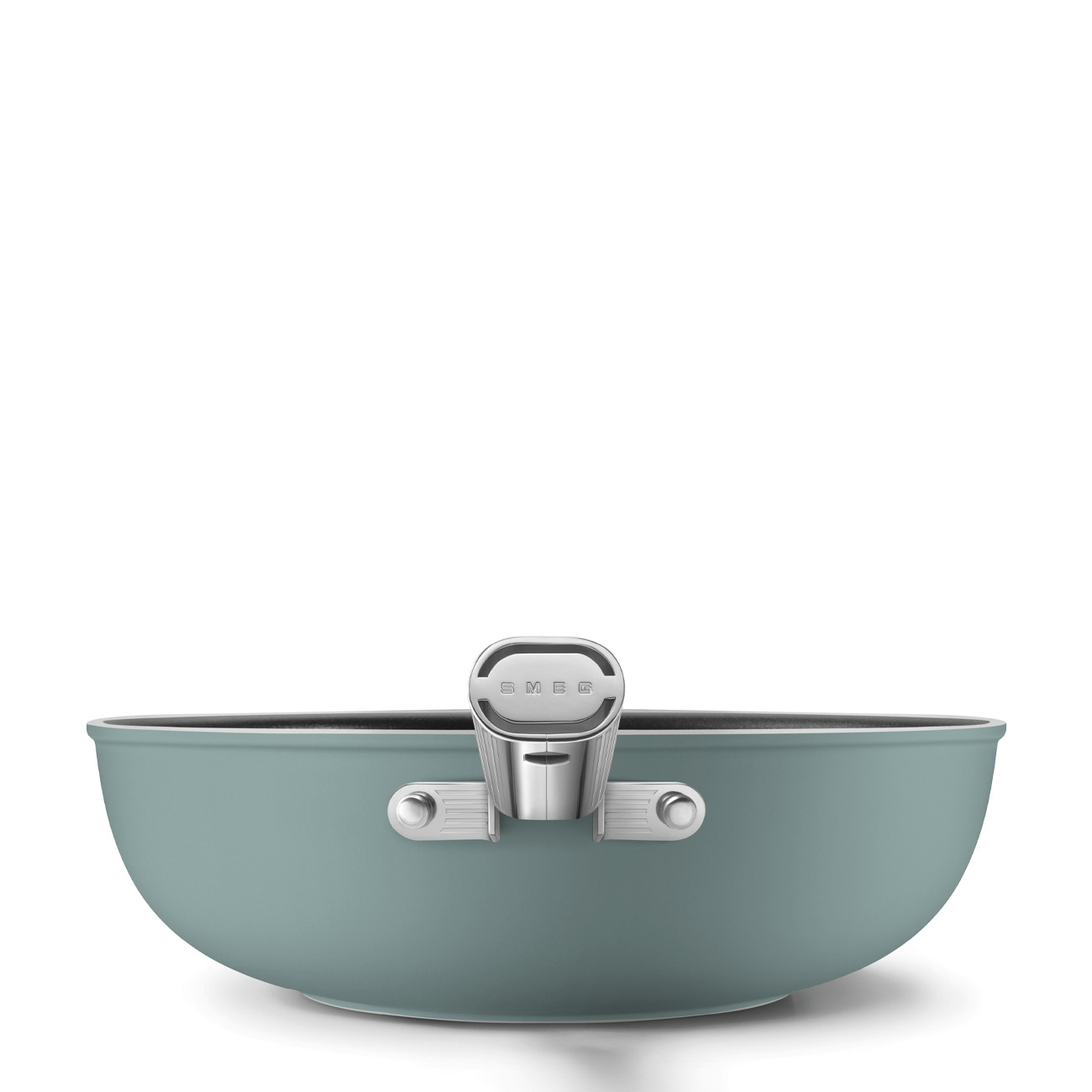 Smeg WOF3002EGM 30cm Non-Stick Wok - Emerald Green - view 3