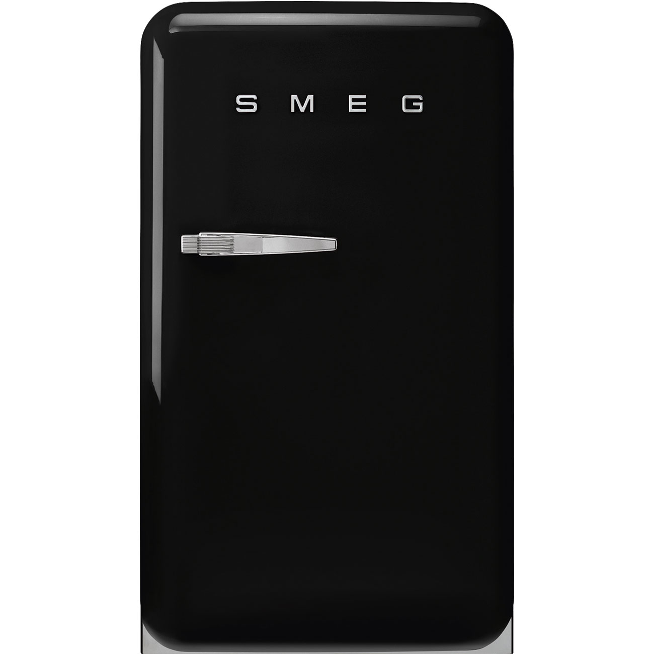 Smeg FAB10HRBL5 50's Style 50cm Bar Fridge - Black (Right Hinge)