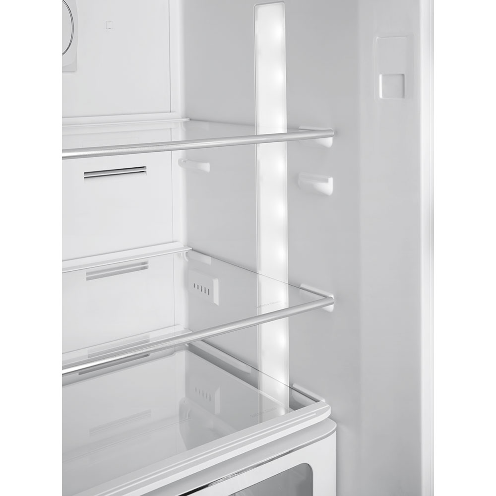 Smeg FAB32ROR6 50's Style 60cm Fridge-Freezer - Orange (Right Hinge) - view 3