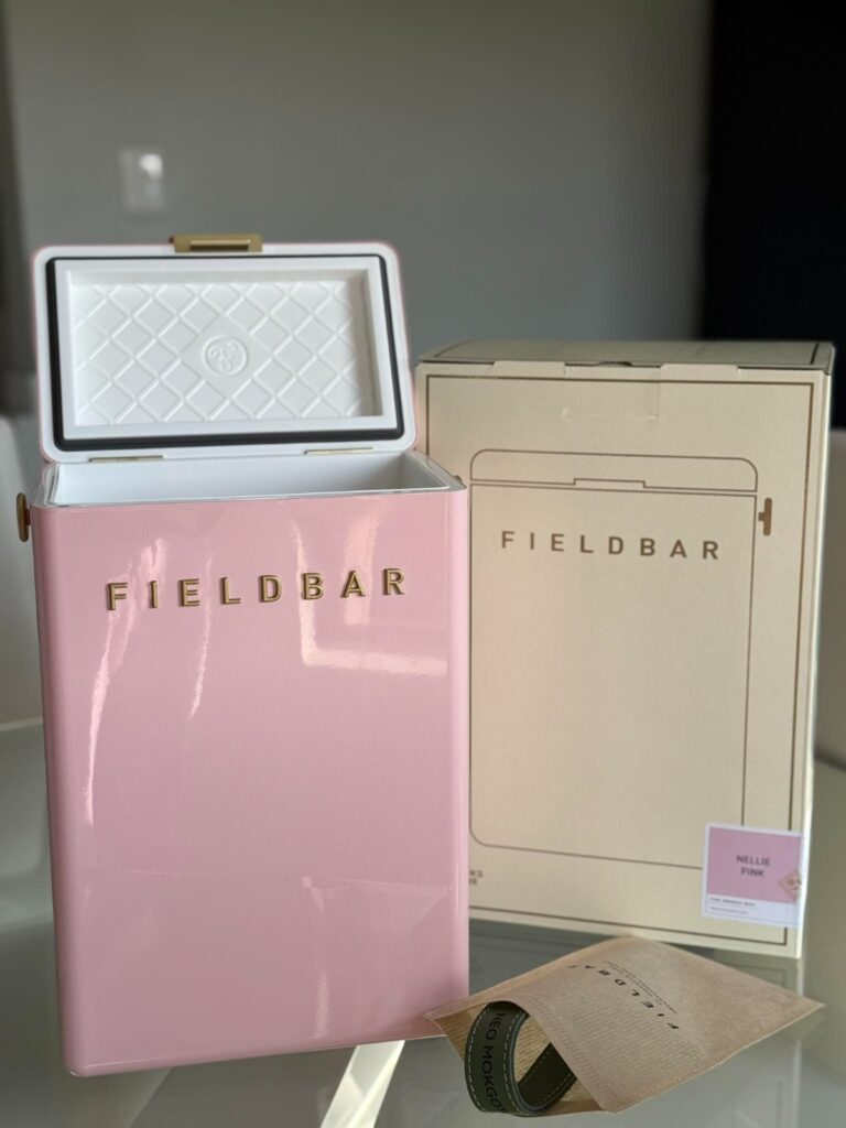 Fieldbar Nellie Pink 10L Drinks Box, the only pink Fieldbar cooler box